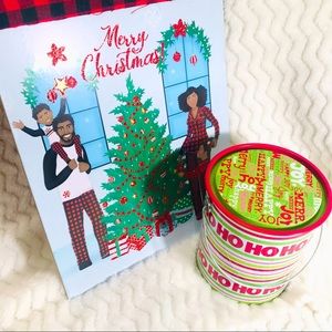 🎉Merry Joy Christmas Tin & Merry Christmas Sign/Door Knocker